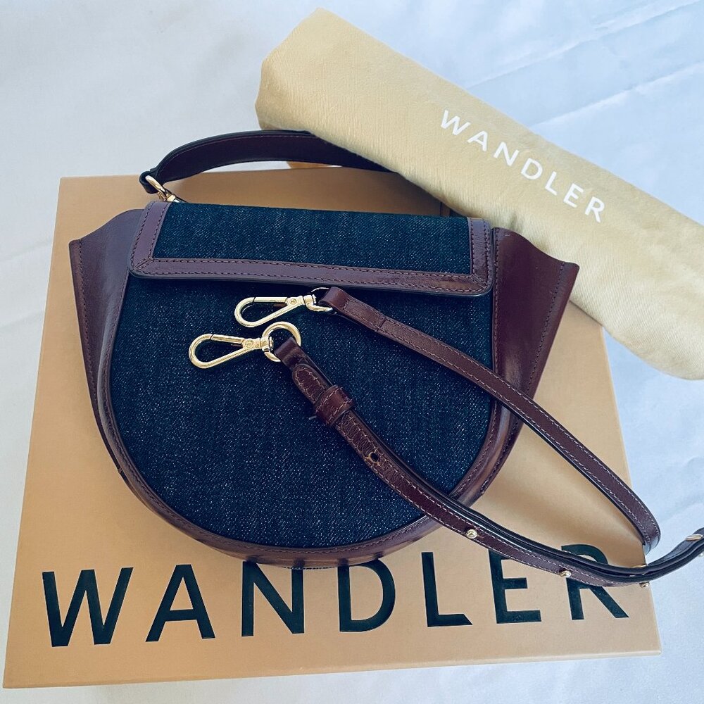 Wandler Hortensia Denim mini Bag